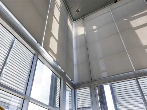 Tall window shades